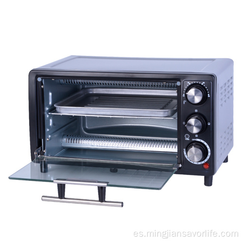 Mini horno tostador eléctrico portátil multifunción 12L